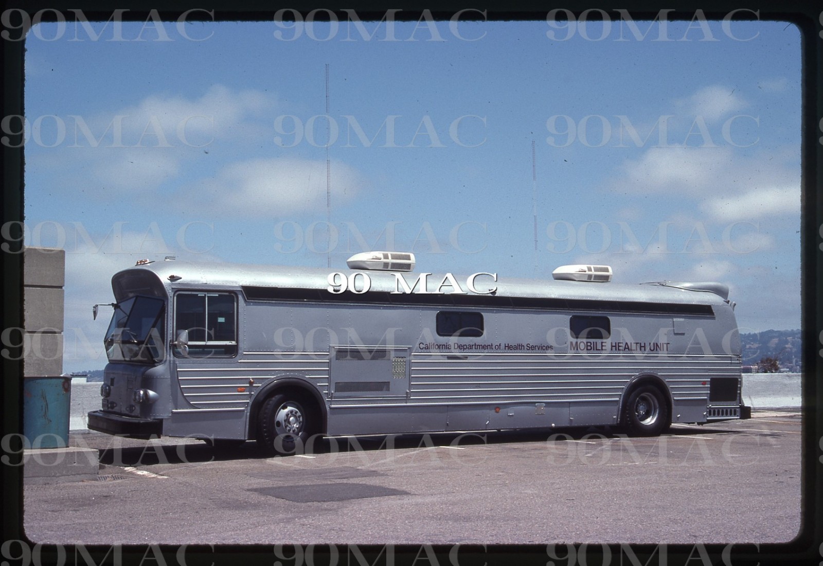 CALIFORNIA DHS. FLXIBLE BUS. South San Francisco (CA). Original Slide 1992.