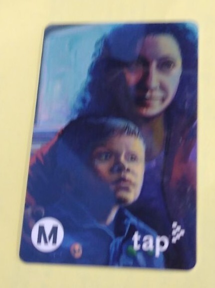 Los Angeles Metro Art Memory and Perspective by José M. Loza Tap Card
