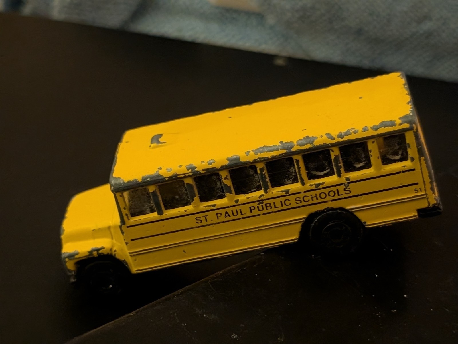 PERFECT QUALITY SAINT PAUL MN PUBLIC SCHOOL BUS LIFE-LIKE 1:95 SCALE MFG 1985