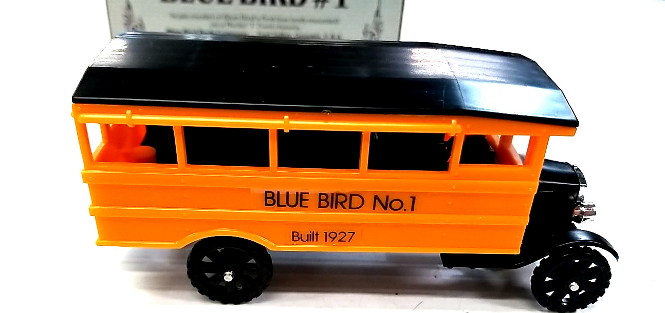 Jimson Blue Bird #1 School Bus Display Model (box 335)