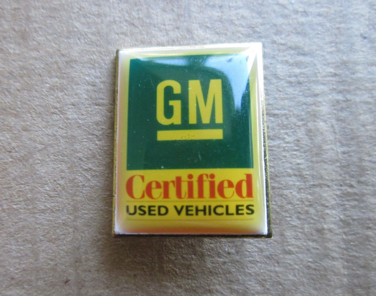 GM Certified Used Car Pin