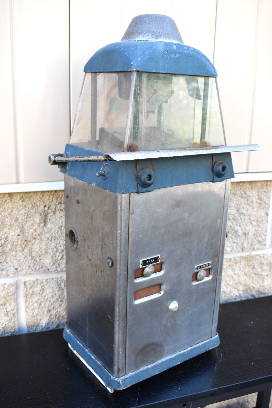 Vintage NYC Bus Fare Box, Token Coin Machine, Collectible (JC104) chalice co.