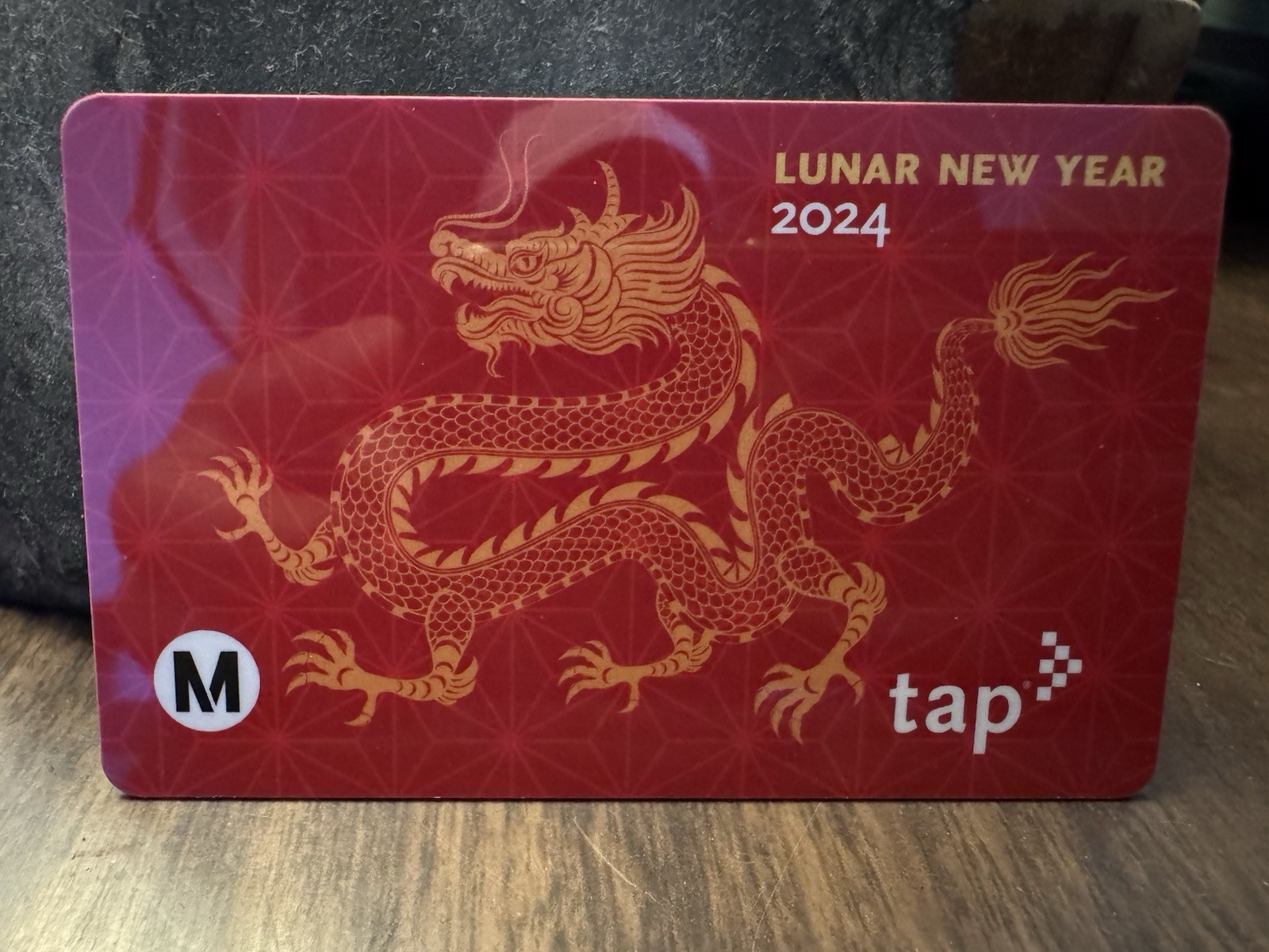 La Metro Tap Card Lunar New Year 2024 Limited Edition