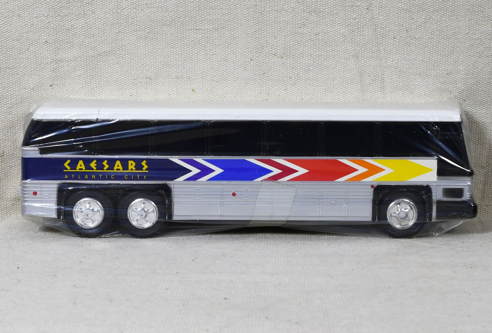 Jimson Bus Plastic Coin Bank Caesars Atlantic City