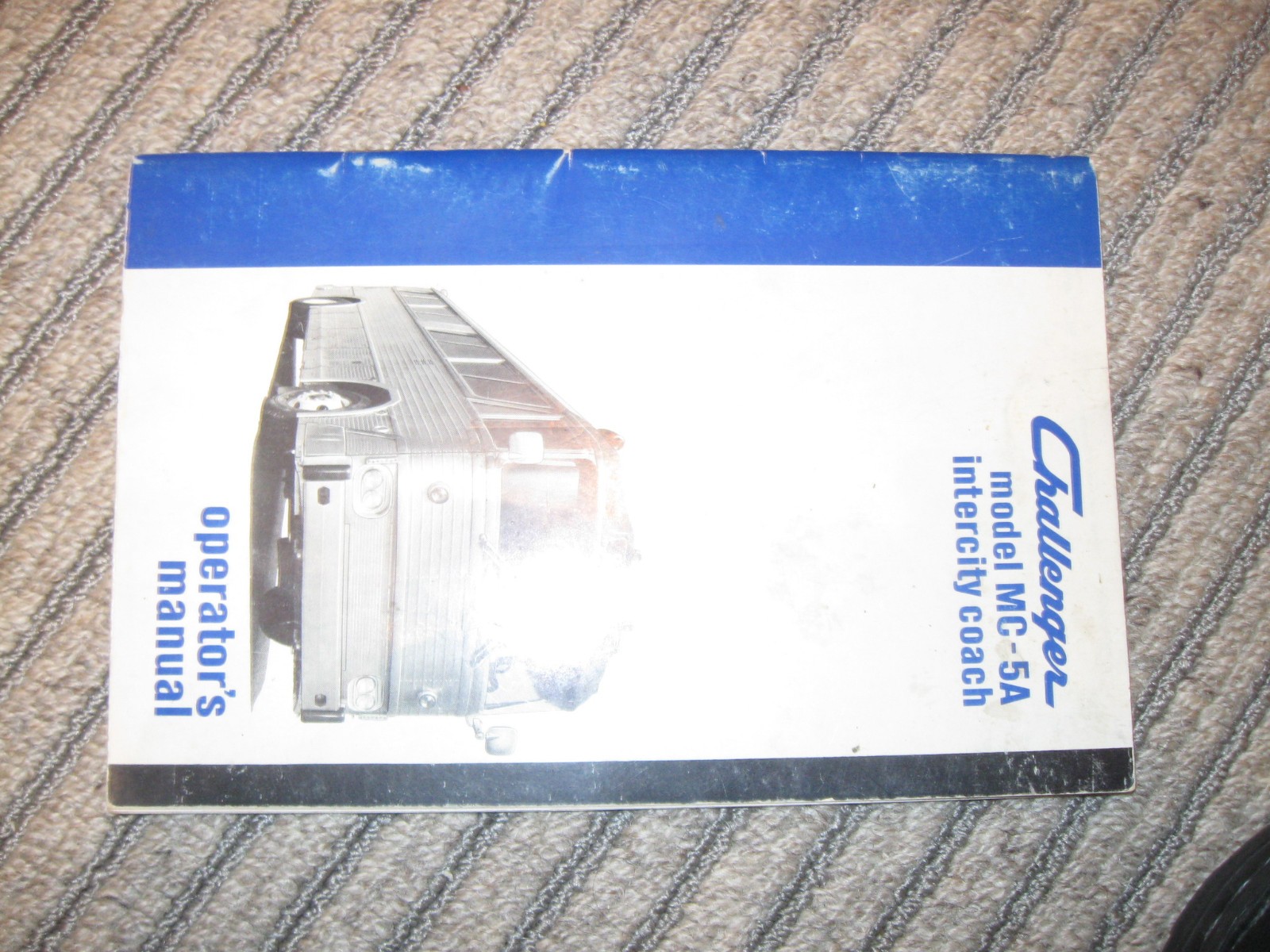 Greyhound Bus operator manuals, PD-4104, PD-4106, MC-5A