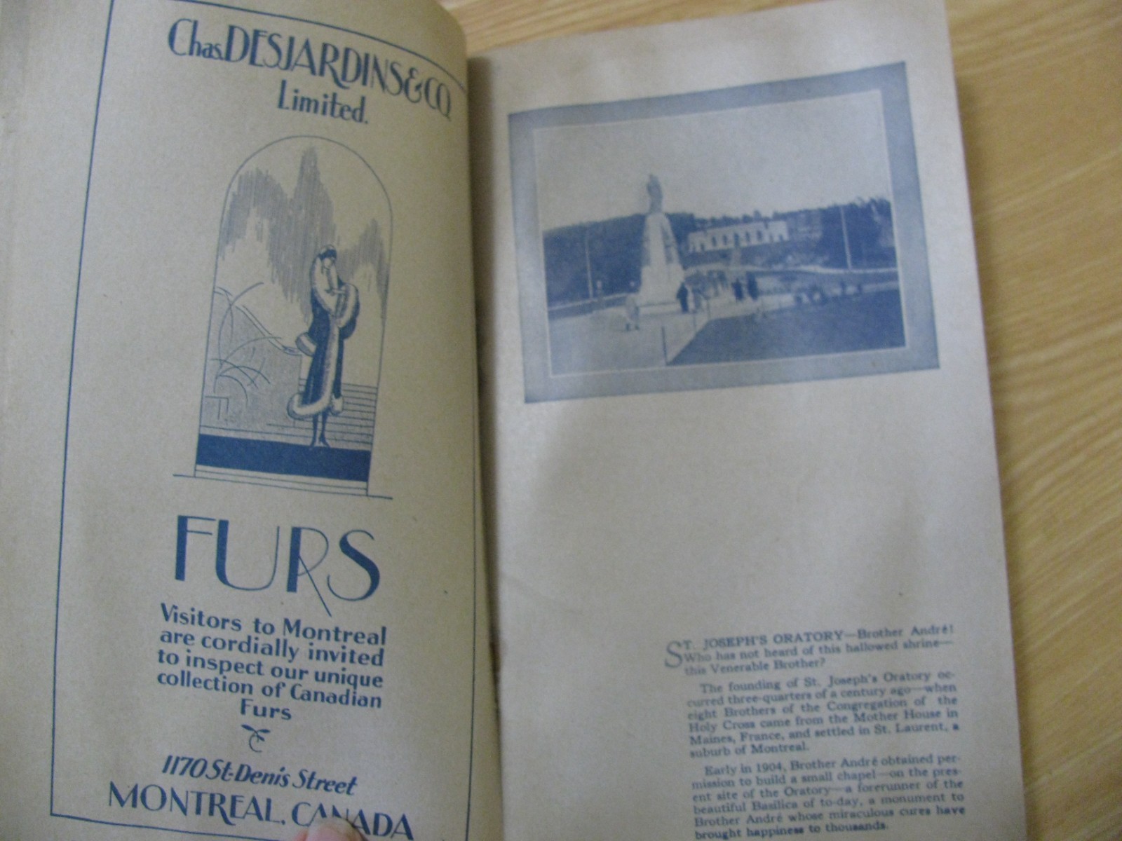 1920 ‘S – 1930 ‘S GRAY LINE BUS TOUR BOOKLET OF QUAINT MONTREAL CANADA LOW PRICE