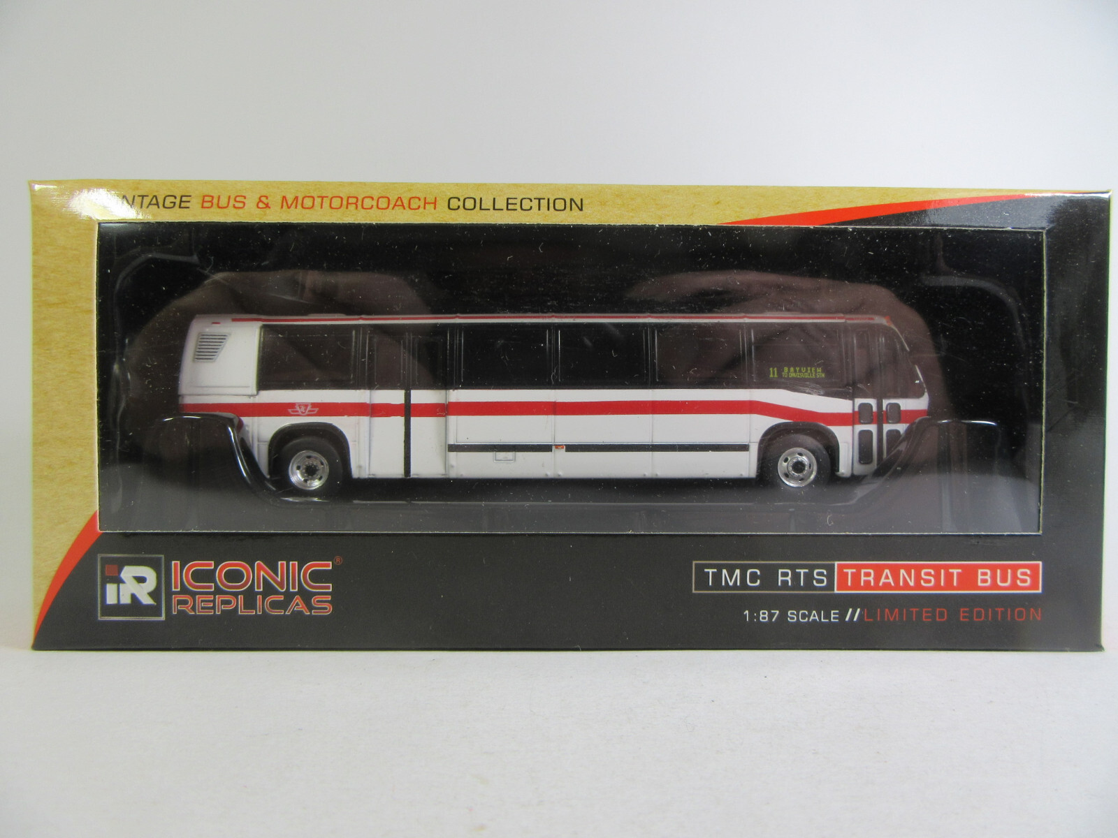 Iconic Replicas 1:87 Bus GMC RTS TTC Toronto USA