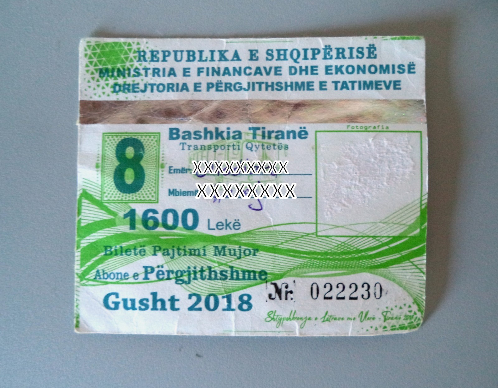NEW Bus Season Ticket from Tirane, Albania.