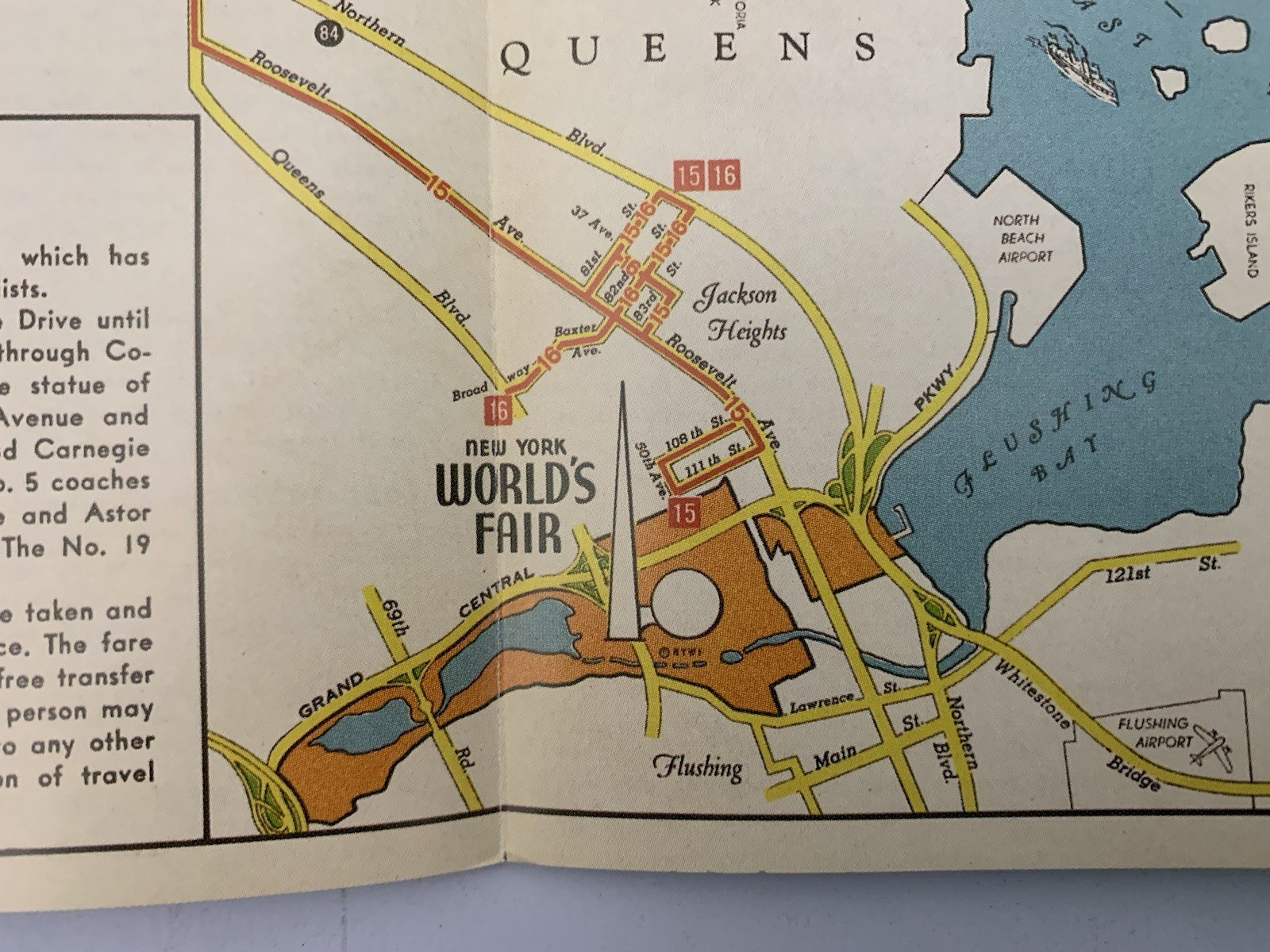 3 NOS FIFTH AVENUE COACH GUIDE NEW YORK WORLDS FAIR NYC VINTAGE NY MANHATTAN MAP