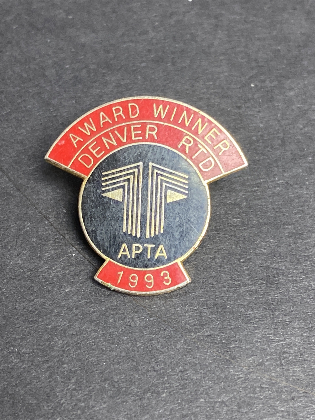 RTD Pin Lot-9 Dever Colorado Ata. (2 Lapel 10k Gold) Transportation History