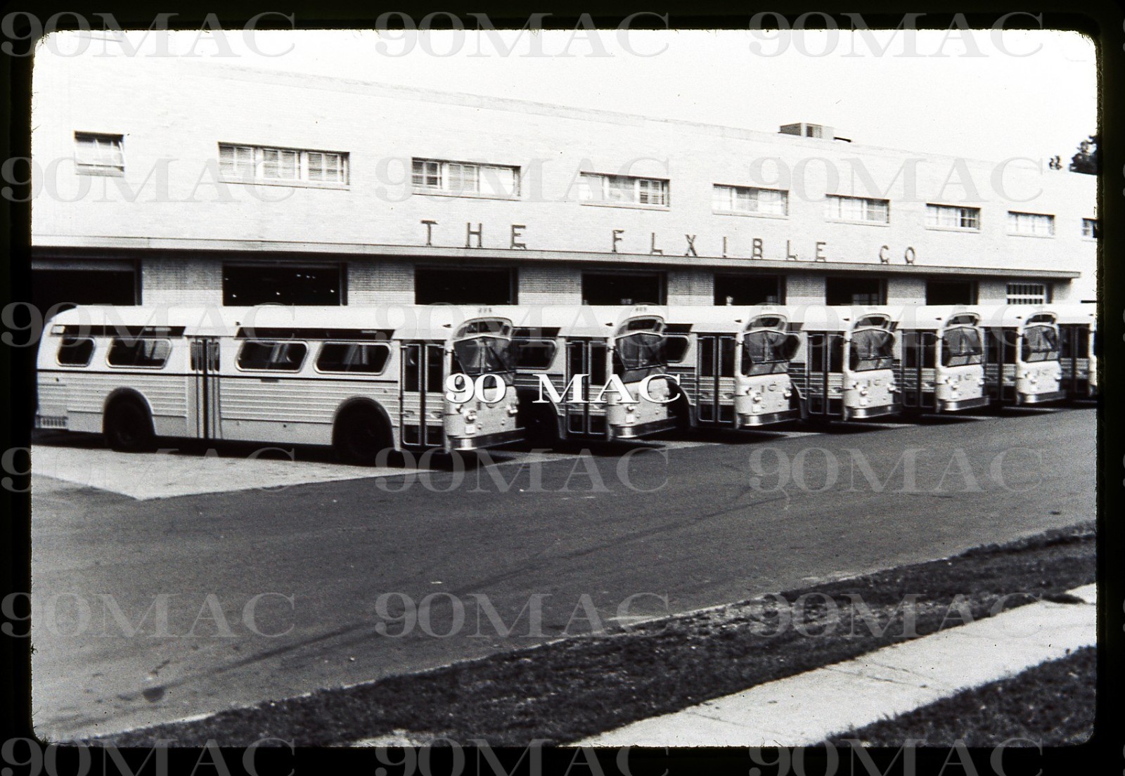 FLXIBLE BUSES.LOUDONVILLE (OH). Original Slide 1972. DAYTON!
