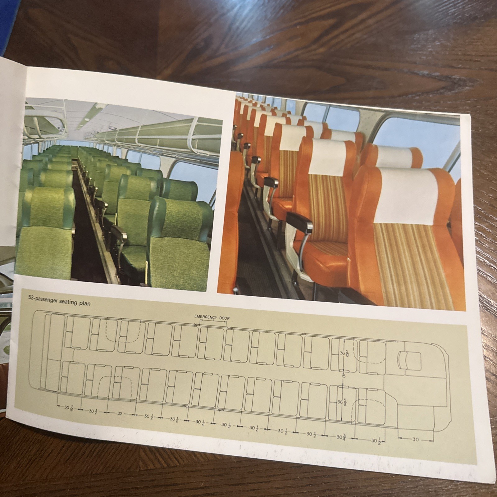 Vintage GMC Suburbans Bus Coach Advertising Brochure