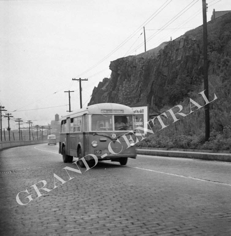ORIGINAL 1949 PSNJ PUBLIC SERVICE NEW JERSEY BUS NEGATIVE NJ