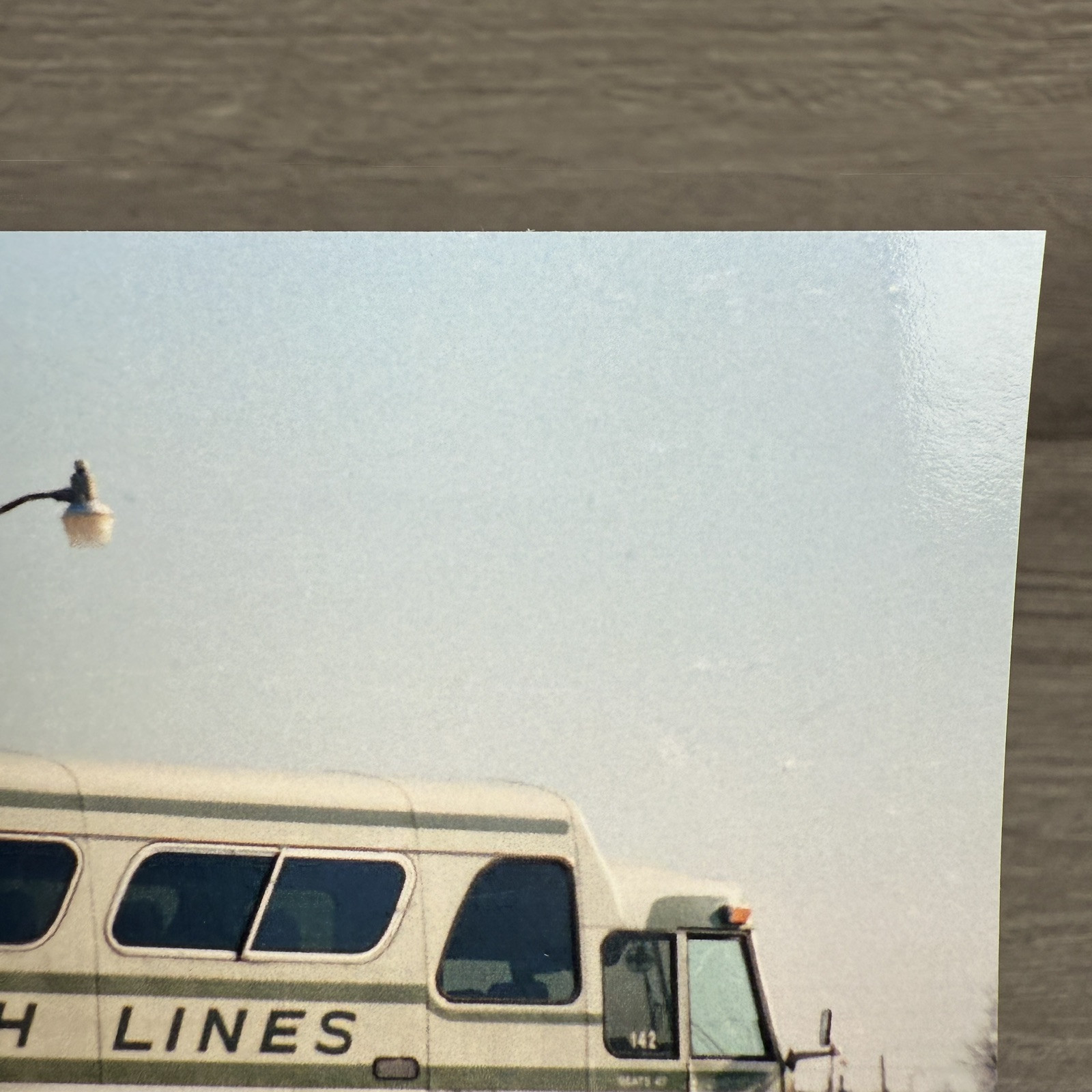 Vtg 1981 Wisconsin Coach Lines Bus (GMC 1972 P8M-4905A) 4×6 Color Photo Reprint