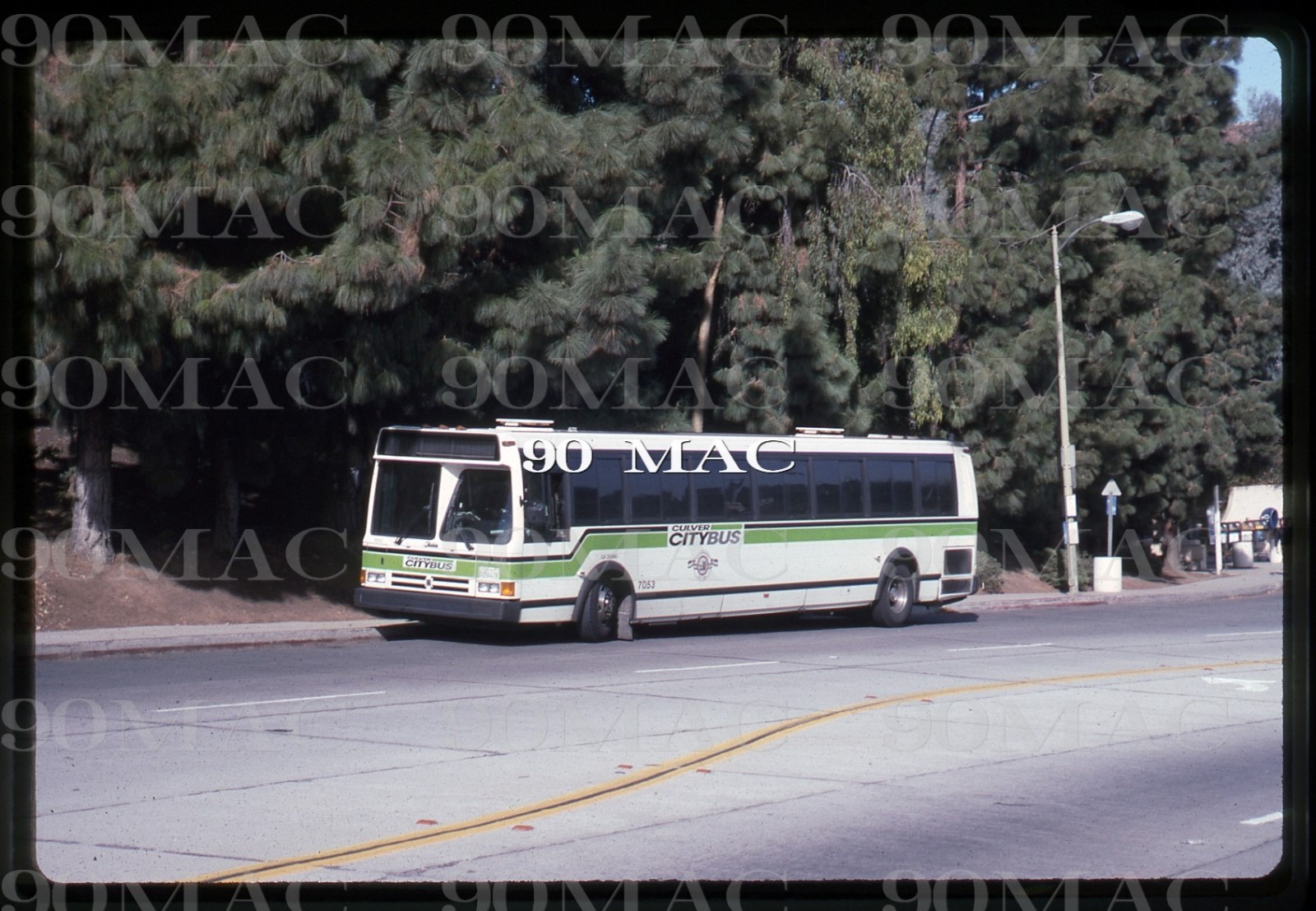 CCMBL. FLXIBLE BUS #7053. UCLA (CA). Original Slide 1994.