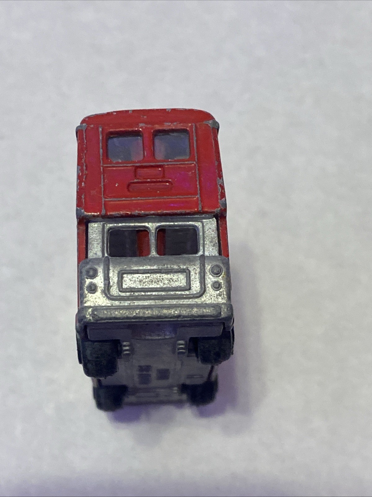 London Bus No. 1 Diecast Red Double Decker Bus Hong Kong #1003 Red