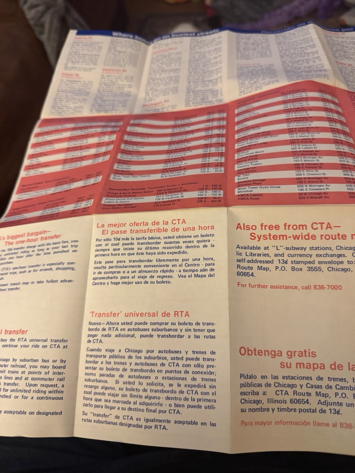 Vintage CTA Chicago Transit Authority Employee Patches And 1976 Transit Map