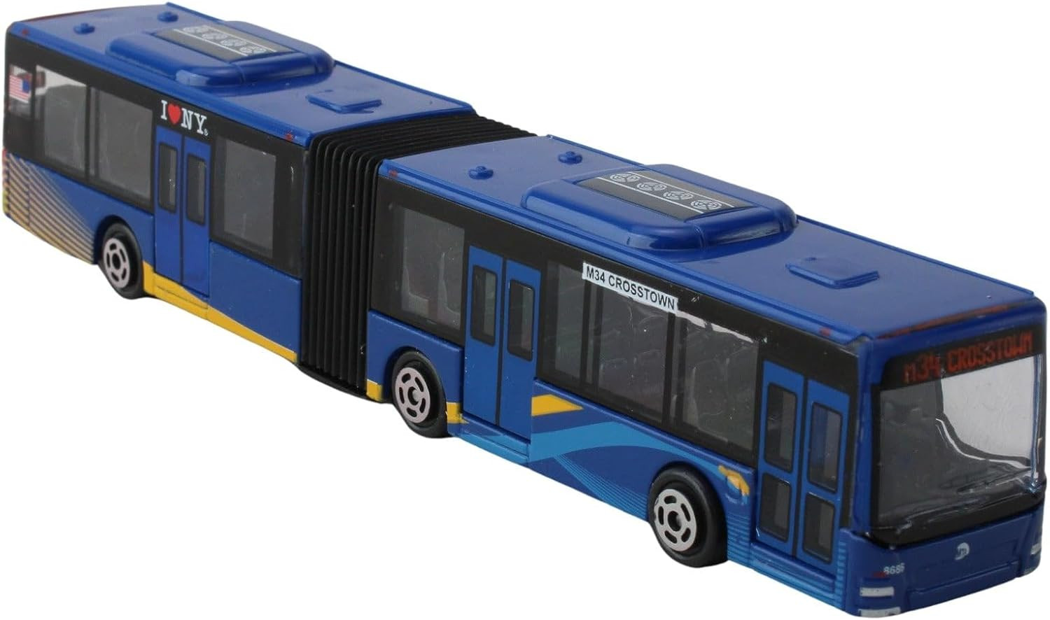 MTA Articulated Bus, Multicolor, Small