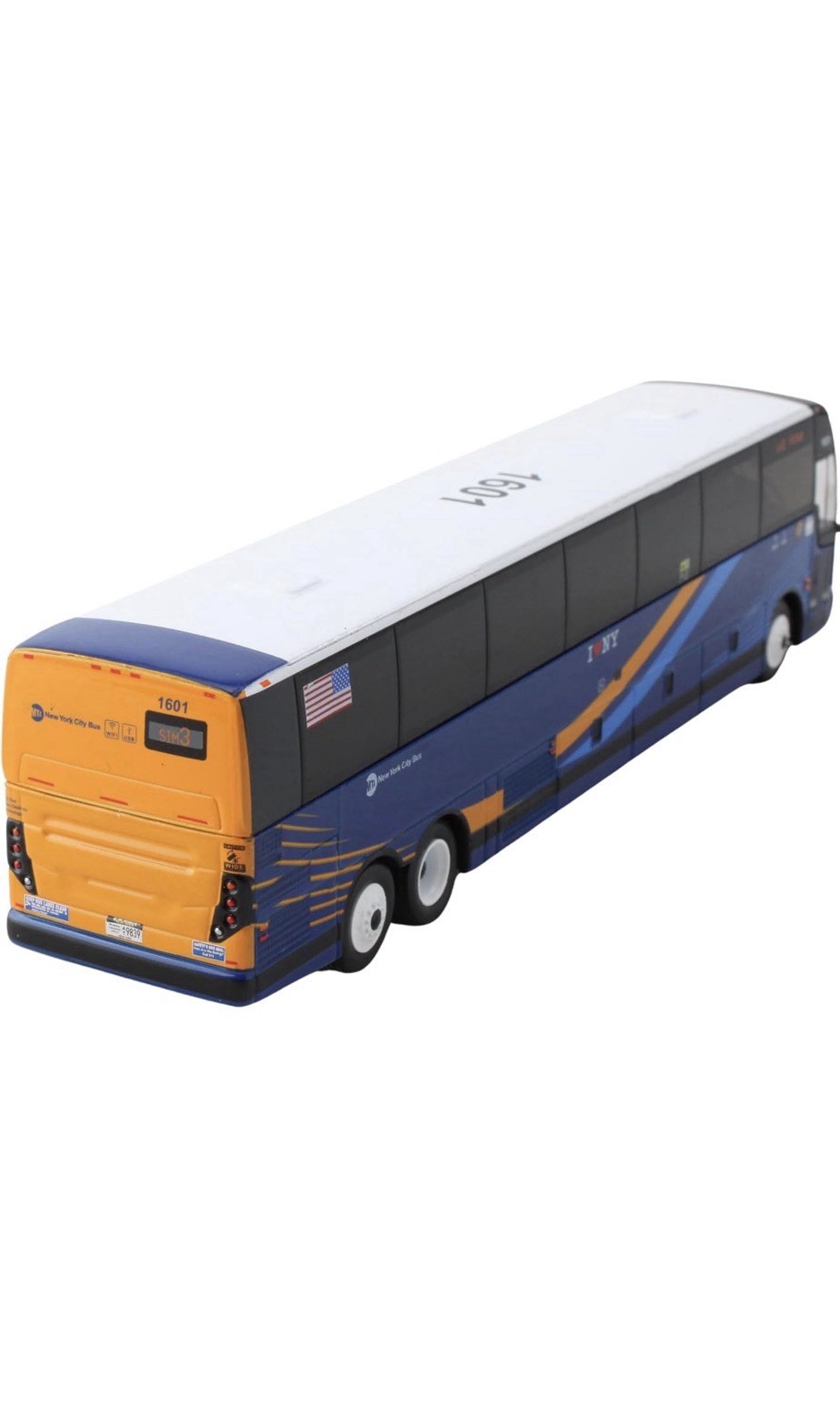 Daron Prevost X3-45 MTA New York City Die-Cast Bus 1:87 Scale 2021
