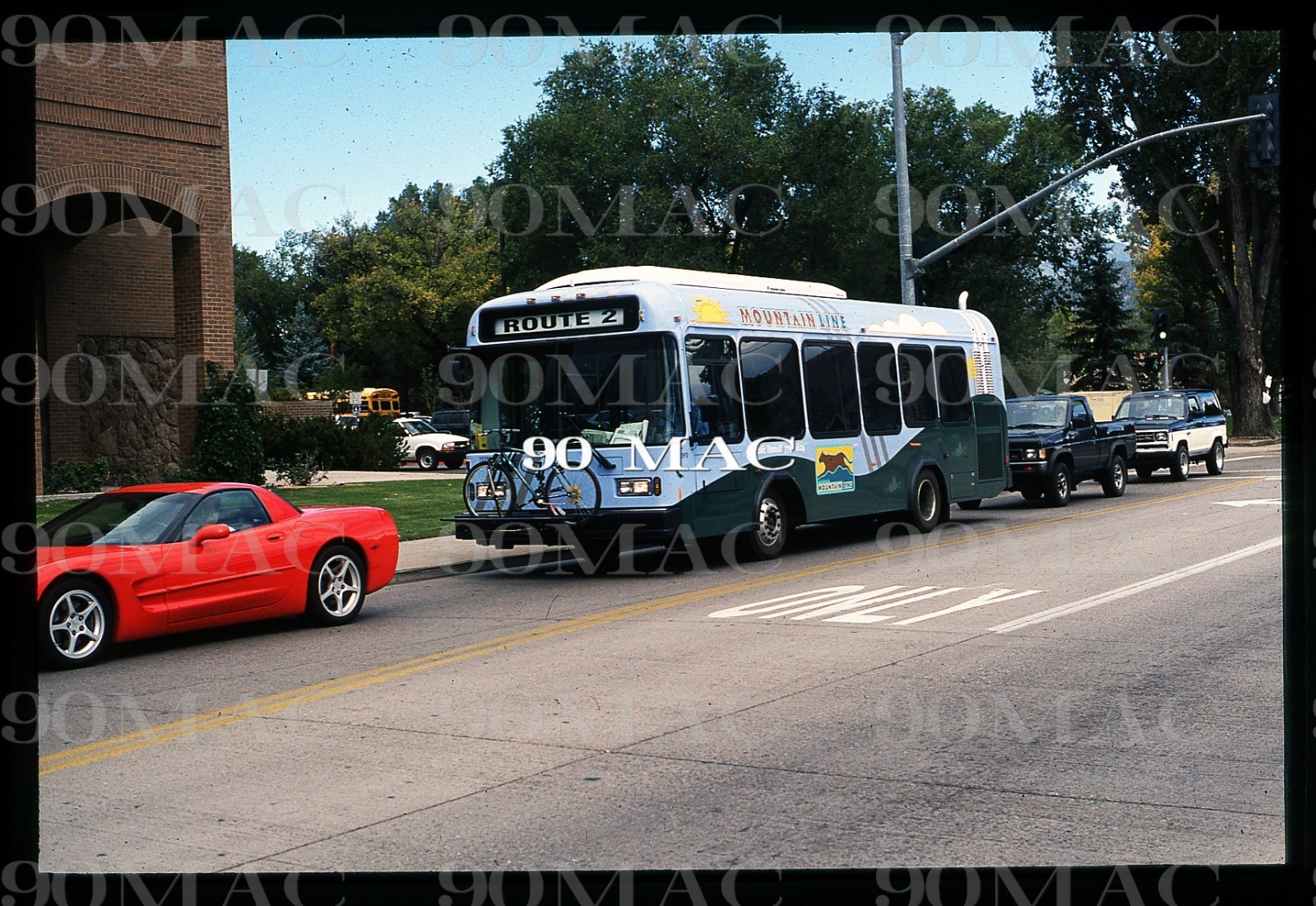MOUNTAINLINE. ENC BUS #15393. Flagstaff (AZ). Original Slide 2002