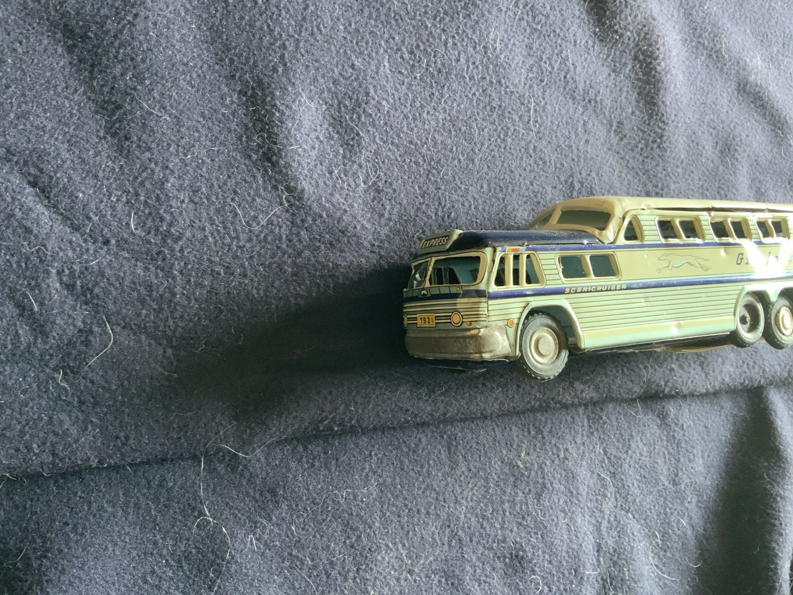 Greyhound Scenicruiser Bus Toy Vehicle Coach Model 1953