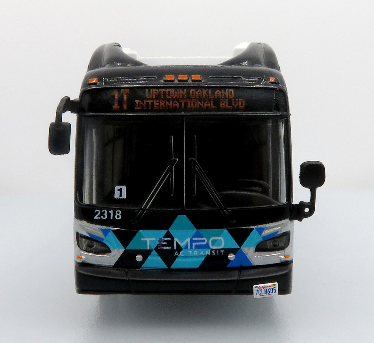 New Flyer Xcelsior Articulated Bus AC Transit Transpo 1:87 Scale Iconic Replica