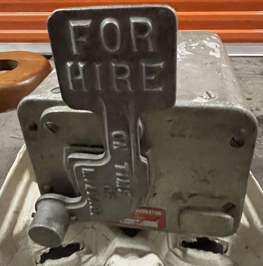 Vintage Taxi Fare Meter Antique