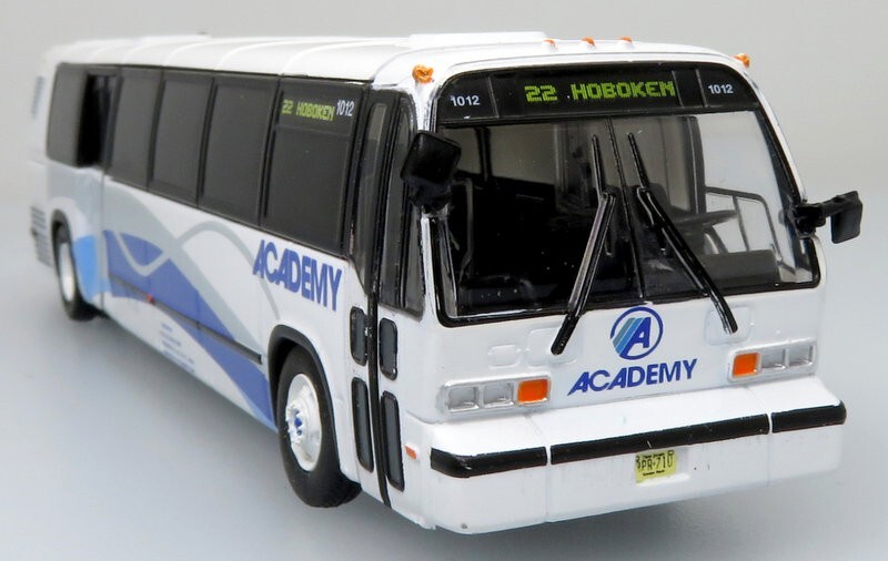 Iconic Replicas 1:87 1999 TMC RTS Transit Bus: Academy Bus Lines