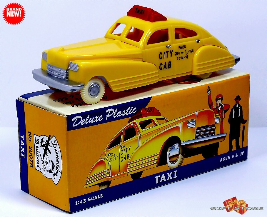 🎁🎁AMERICAN DIMESTORE™ YELLOW TAXI CAB NEW YORK NOVELTY SOUVENIR GREAT GIFT🎁🎁