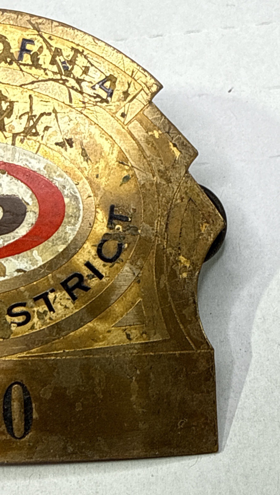 Obsolete Southern California Rapid Transit District Hat Badge 1979-1993
