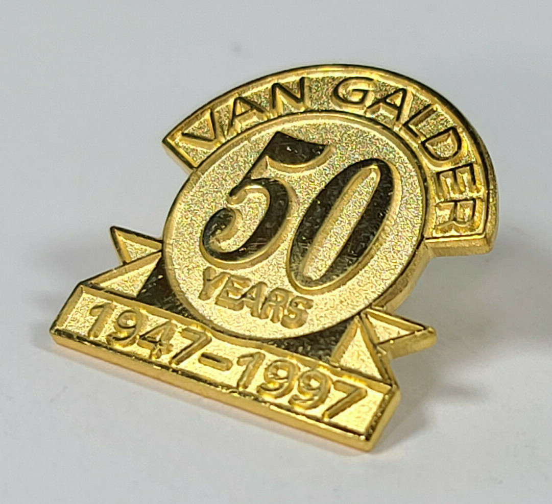 50 Years Van Galder Bus Hat Lapel Pin 1″ 1947-1997