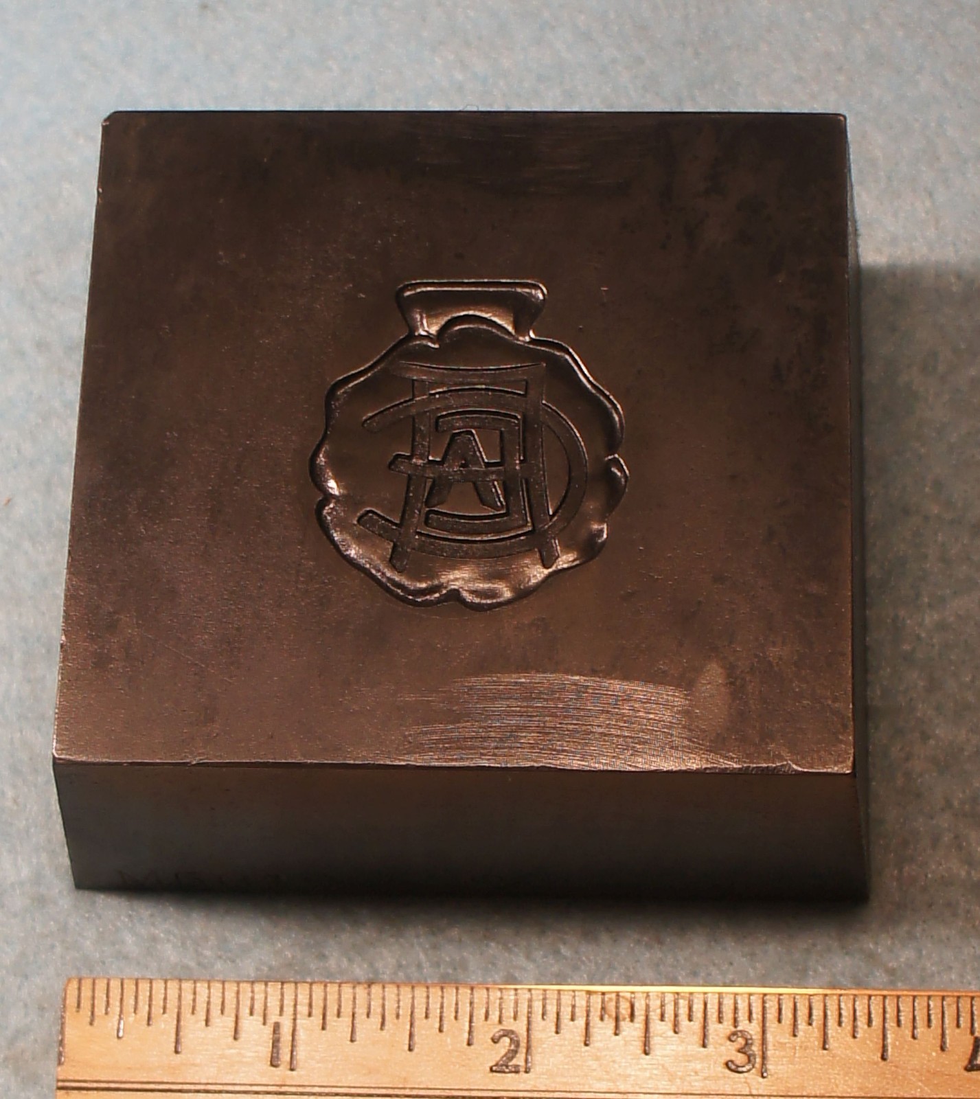 1935 FIFTH AVENUE COACH Bus Watch Fob STEEL STAMPING DIE Robbins RH314
