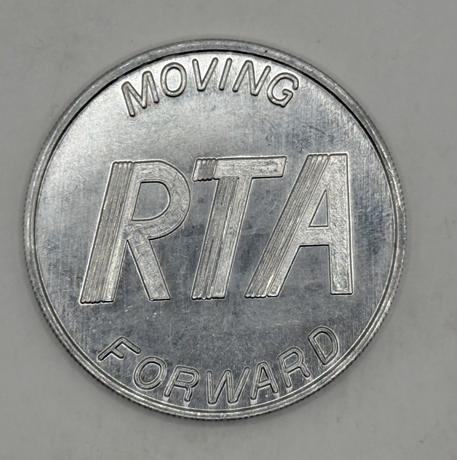 1985 Regional Transit Authority RTA Mardi Gras Token Coin 39mm 150th New Orleans