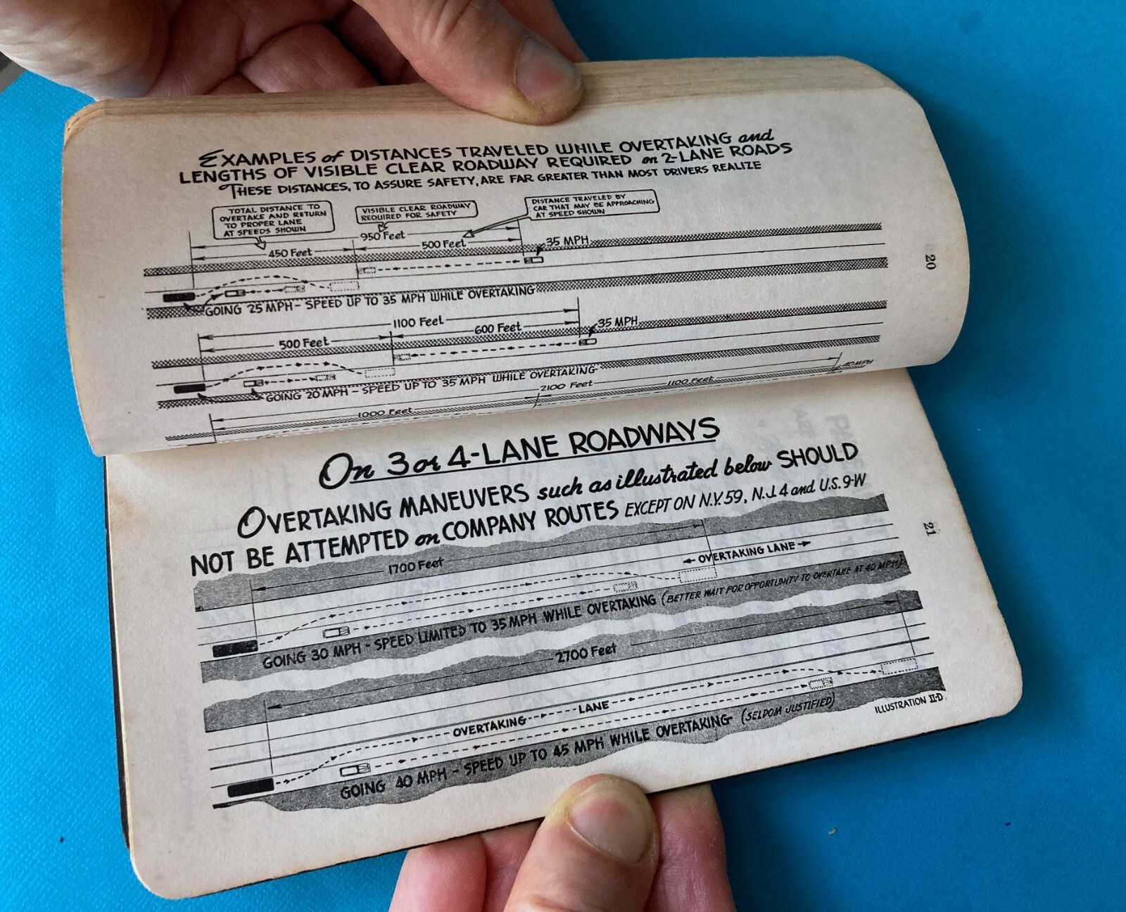 1946 Manual Bus Operators Spring Valley Motor Coach Rockland County Tappan NY