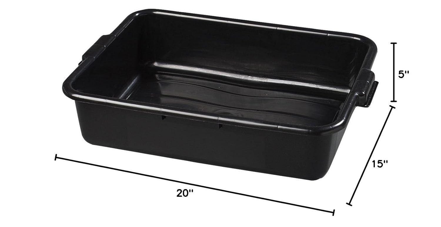 4401003 Black Comfort Curve Bus/Utility Box, 5″ Deep, 20x15x5 in