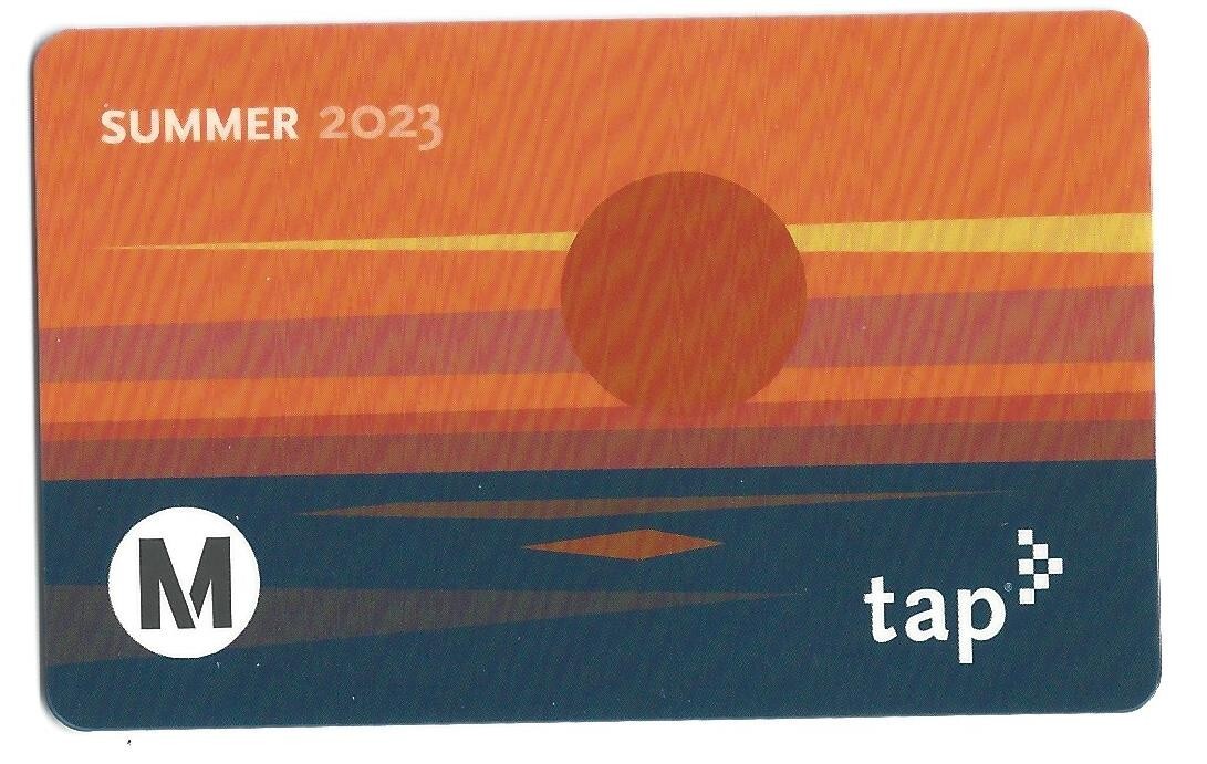 NEW Active Summer 2023 Los Angeles Metro LA TAP Fare Card Bus Rail Subway