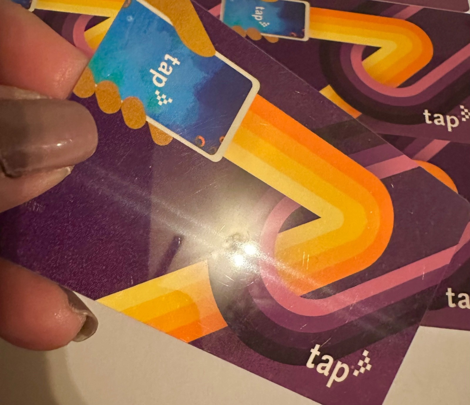Metro TAP Purple Collector’s Card Bus Subway Transit Limtd 2021 NOT Loadable