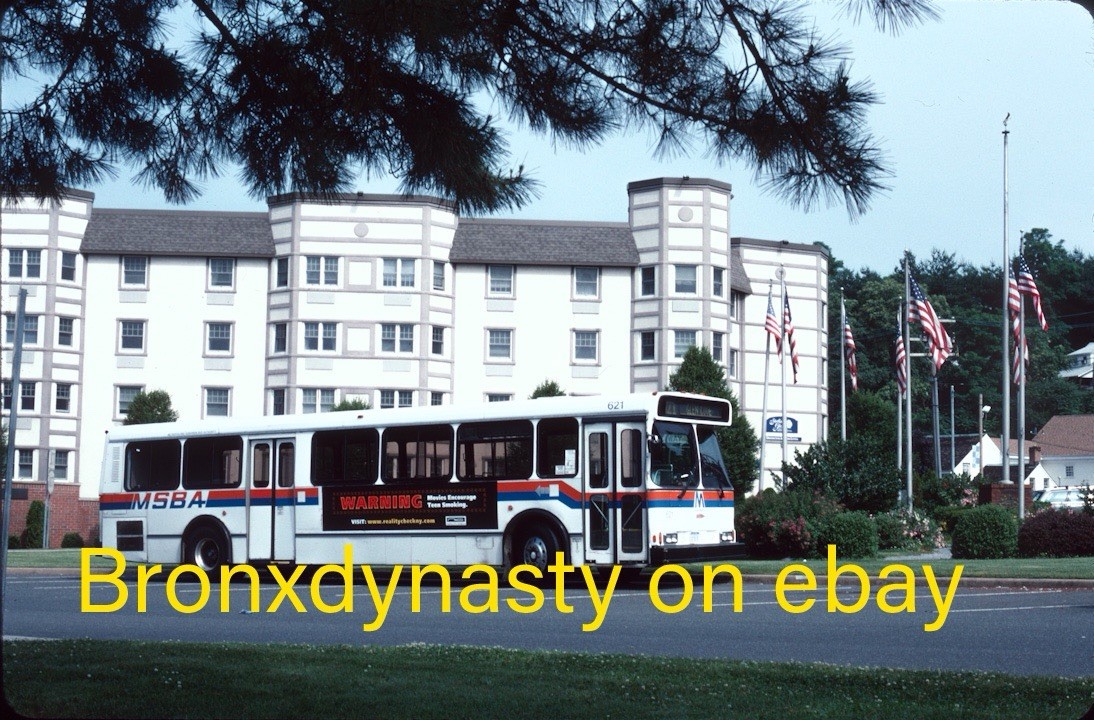 MSBA Orion 621 Original Kodachrome Bus Slide 2014