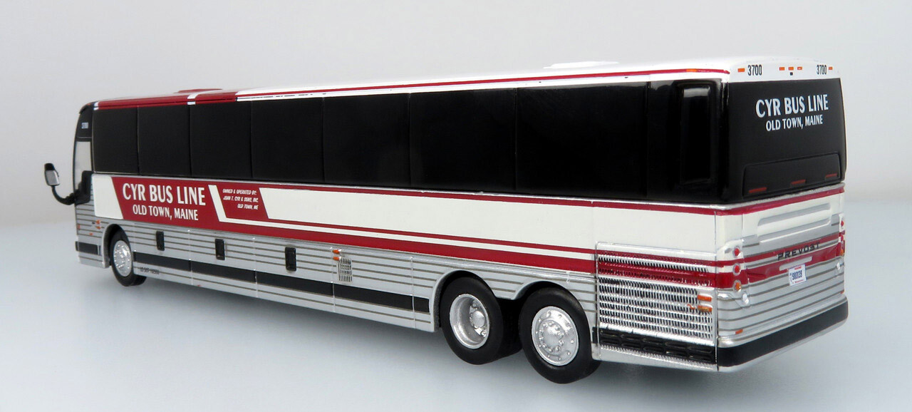 Prevost X-345 Coach CYR Bus Line-Maine, 1/87 Scale Iconic Replicas