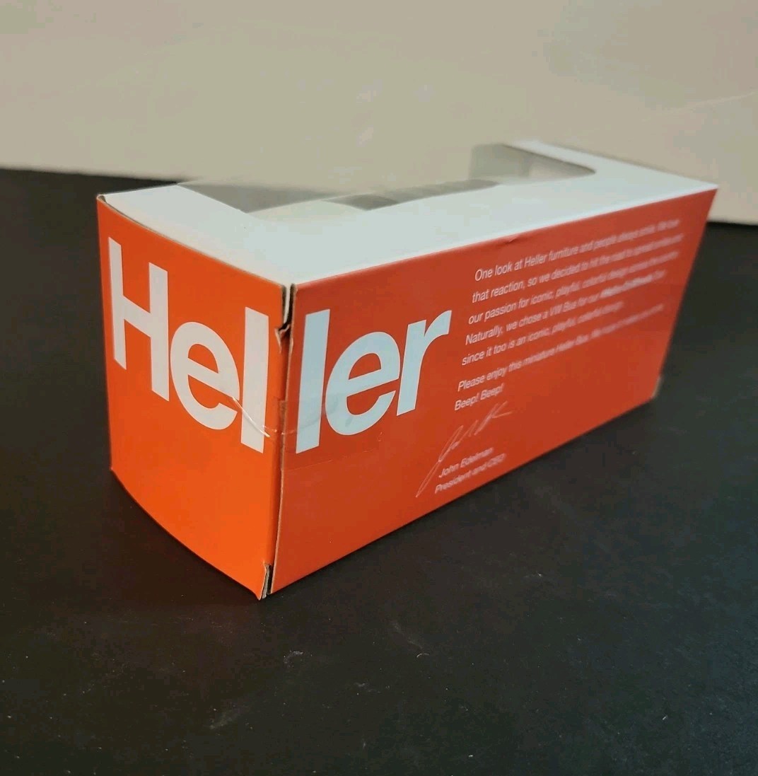 VW MINI BUS HELLER #HellerOnWheels 5” 1:32 Scale In Box Collectible