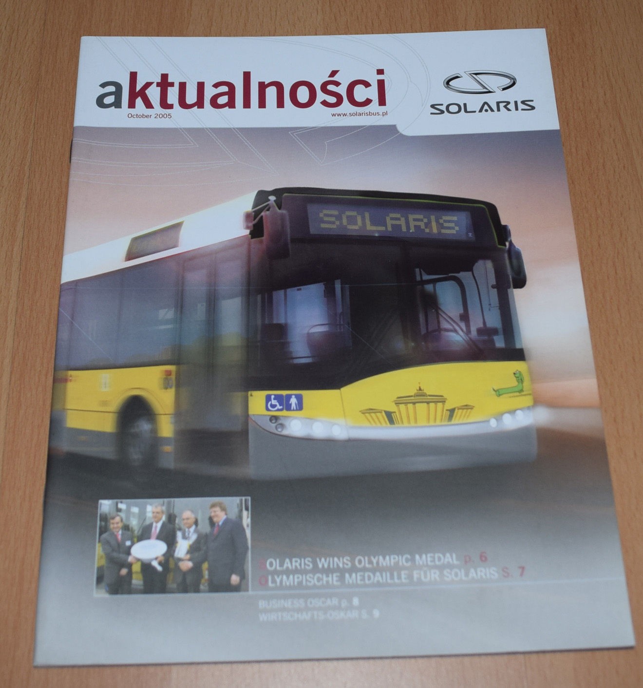 Solaris Customer Magazine 10 2005 Bus Polish Brochure Prospekt