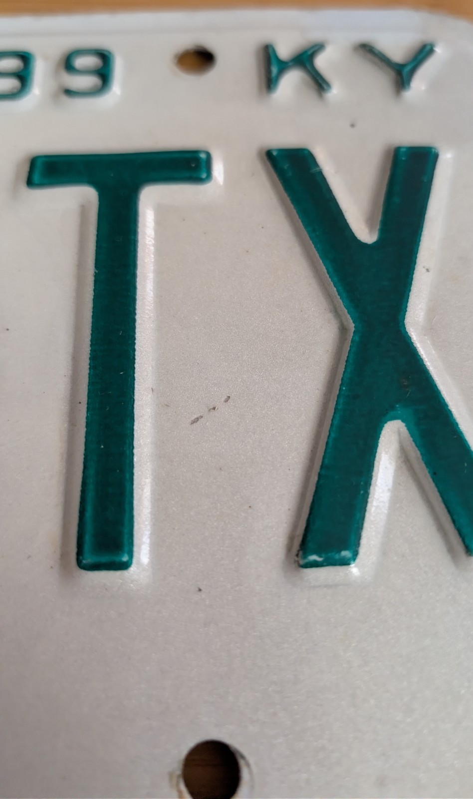 Rare Kentucky Taxi License Plate-Man Cave,Road Art, Garage Door, Collectors