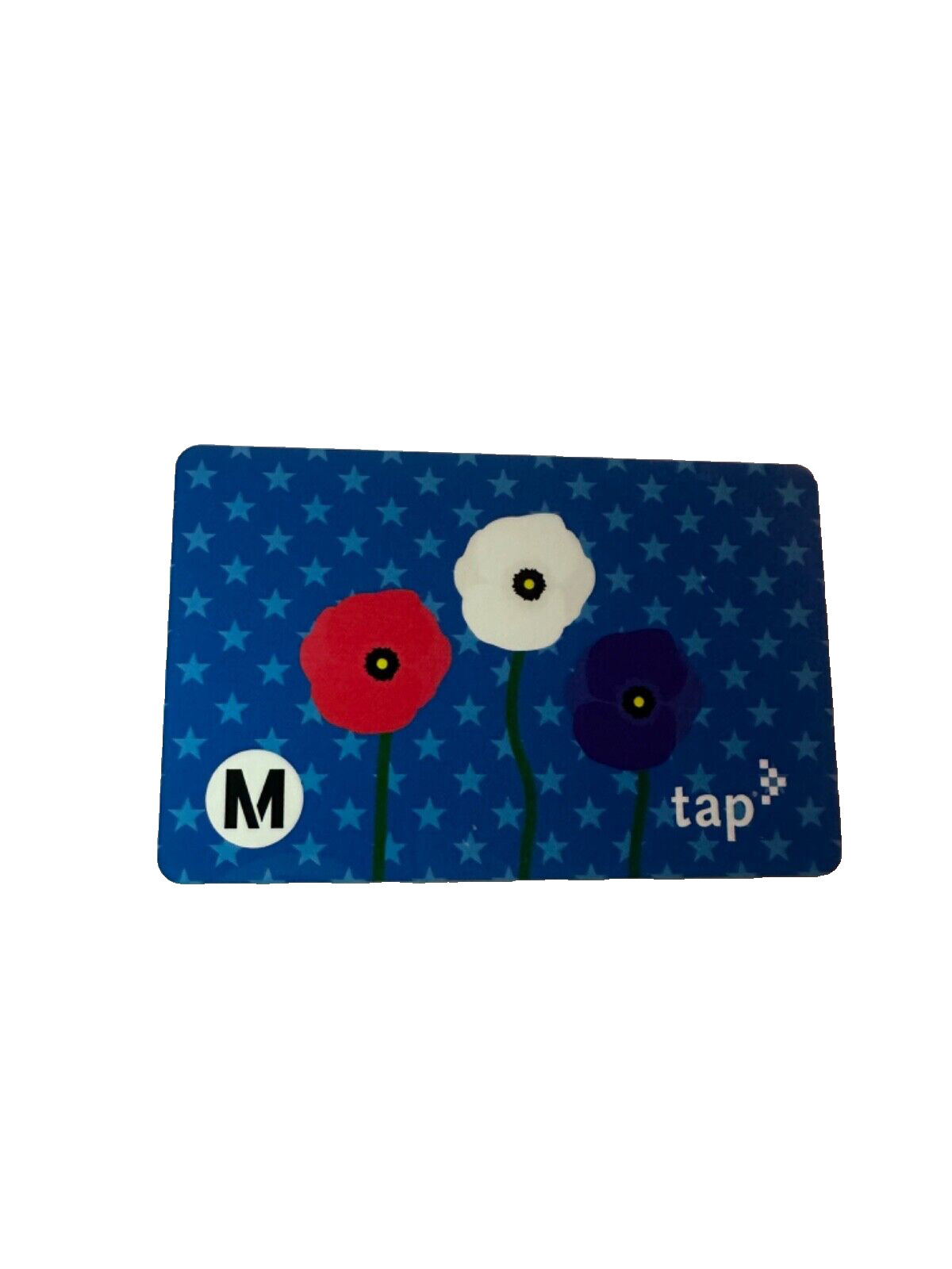 Metro TAP Card Memorial Day 2021 Bus Subway Transit Limtd Ed Blue NOT Loadable