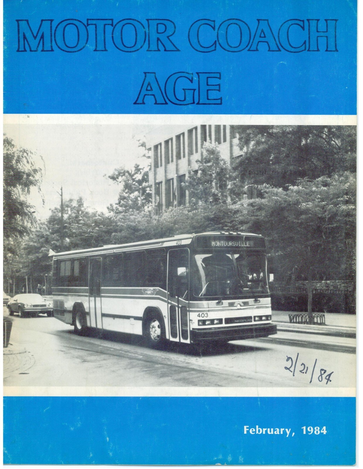 Williamsport Transit & Bus History, 1984 Motor Coach Age