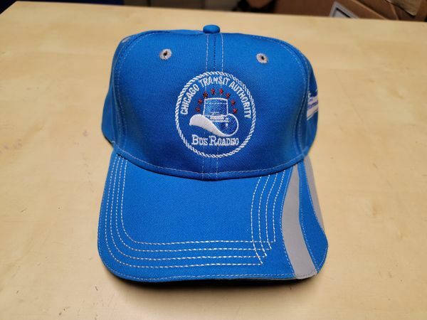 New Chicago Transit Authority CTA Bus Roadeo Hat – Blue