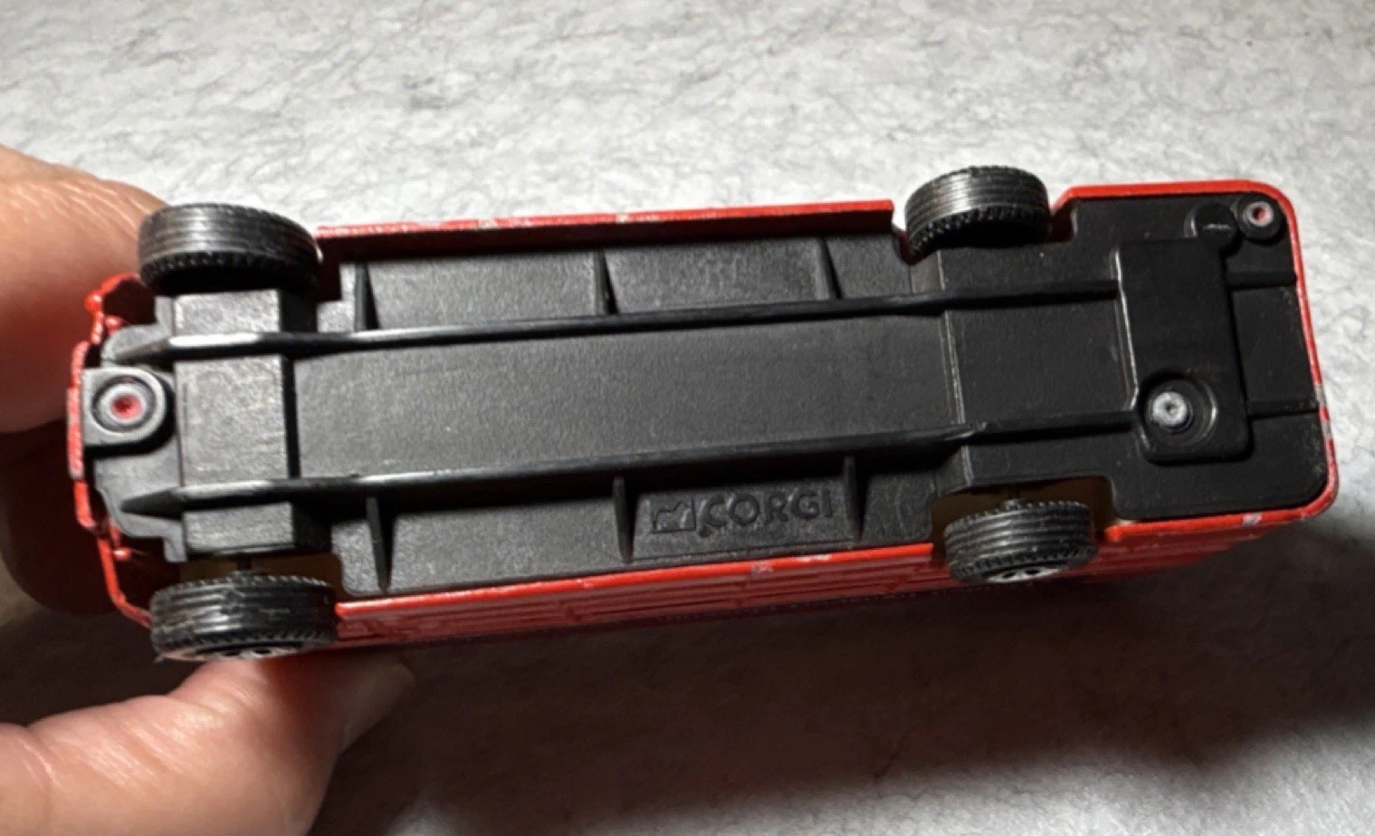 Corgi London Transport Museum Red Diecast Double-Decker Bus Model Route 7