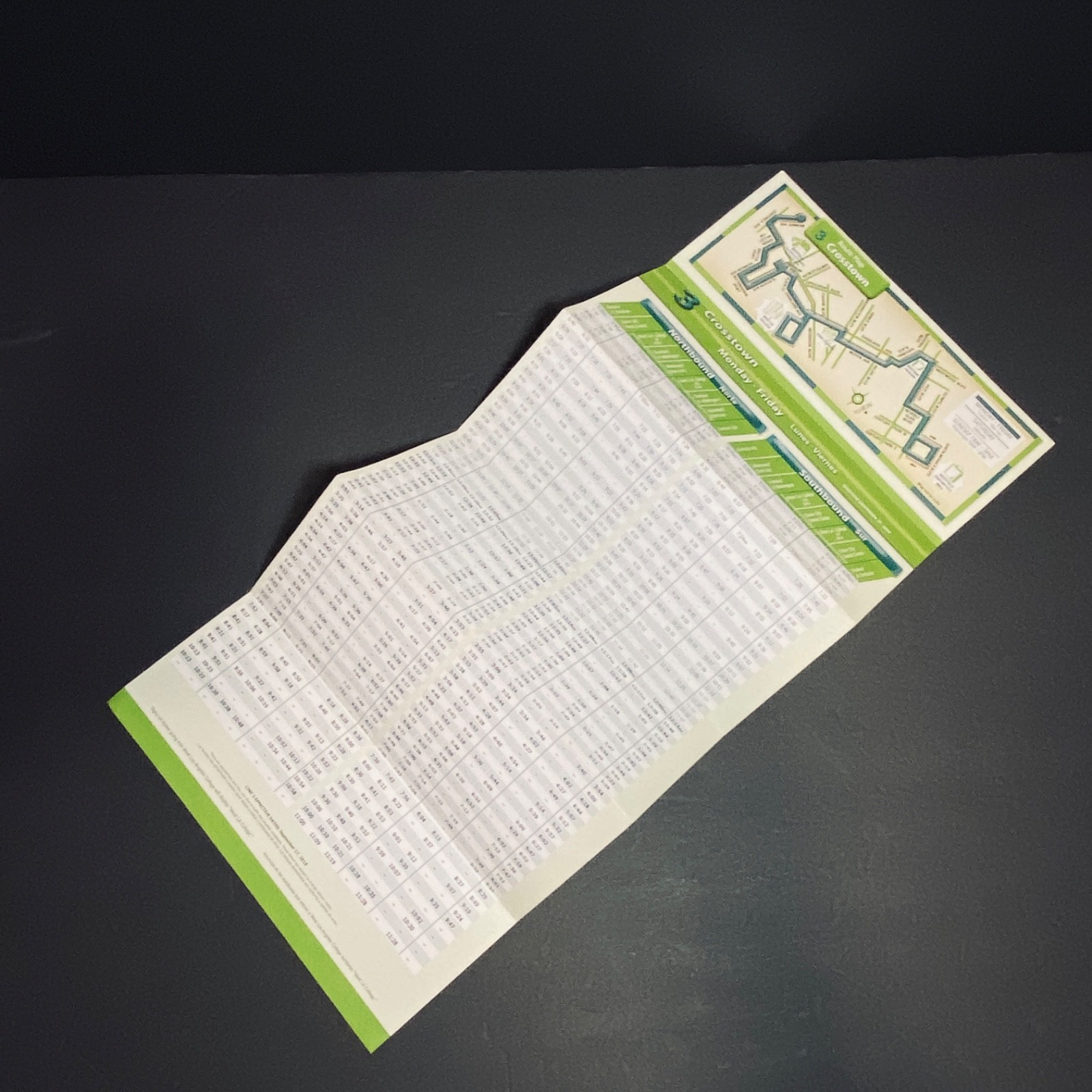 Bus Pamphlet Transit 2018 Culver City Route Map Travel Los Angeles Collectors