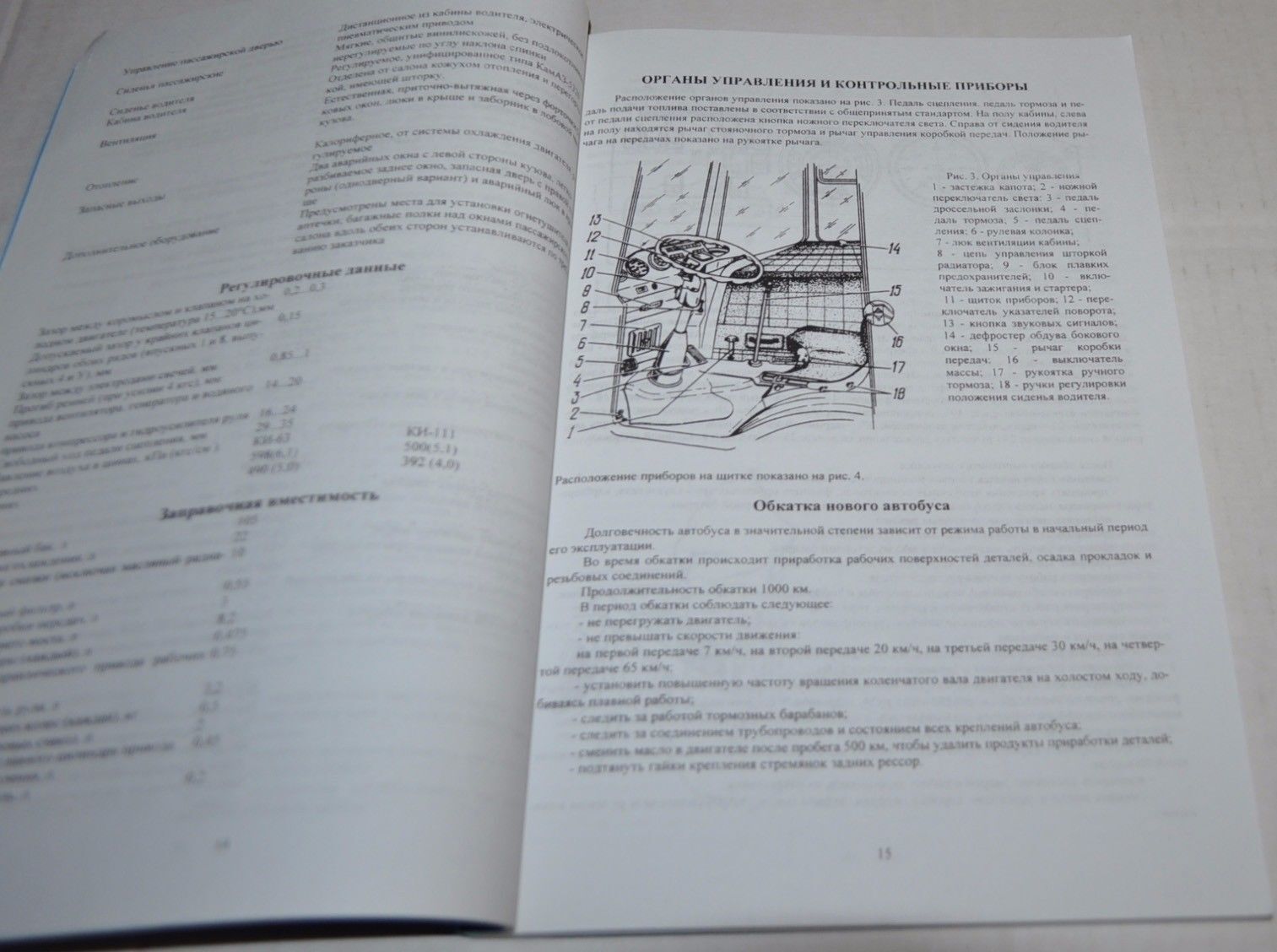 PAZ 3205 Bus Factory User’s Manual Russian Book