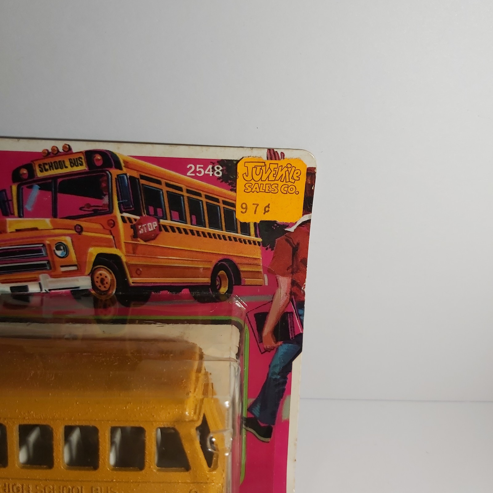 Tootsietoy Yellow School Bus die-cast metal
