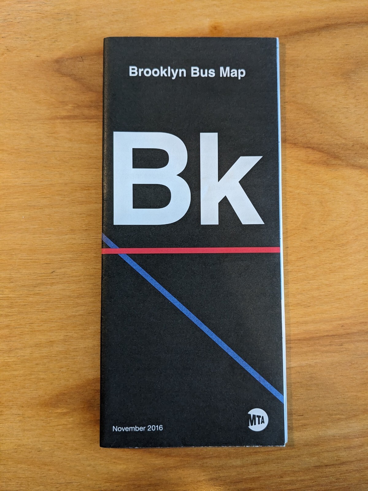NYC Transit Brooklyn Bus Map November 2016
